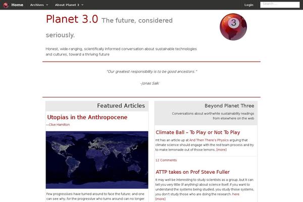 planet3.org site used P3wp