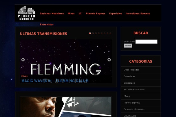 Site using Fluid Responsive Slideshow plugin