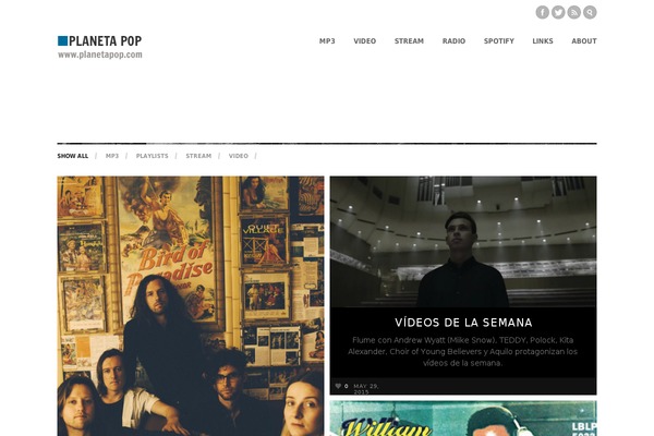 Inspire theme site design template sample