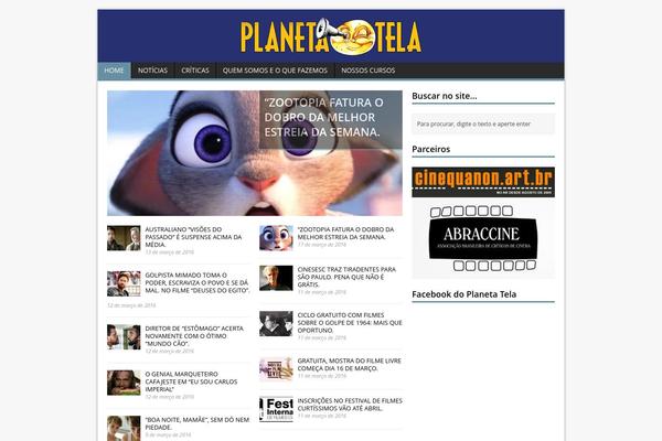 MH Magazine lite theme site design template sample