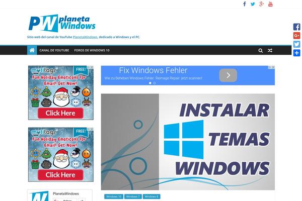 planetawindows.com site used Apace-mod