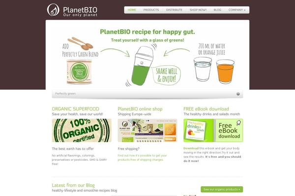 Breeze theme site design template sample