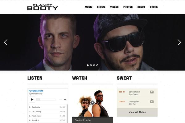 Soundstage theme site design template sample