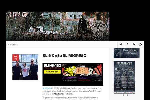 Nexus theme site design template sample