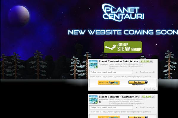 Orizon theme site design template sample