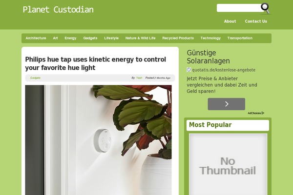 planetcustodian.com site used Justwrite-child