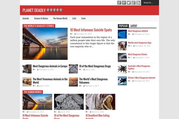 Site using a3 Lazy Load plugin