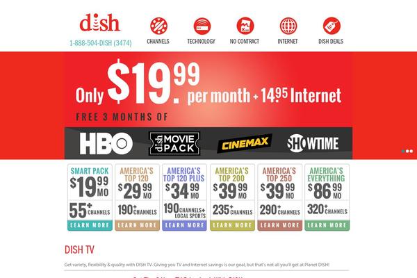 planetdish.com site used Clean Business
