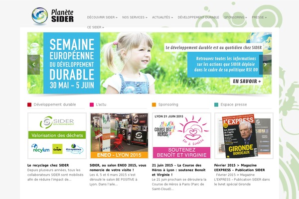 Adapt theme site design template sample