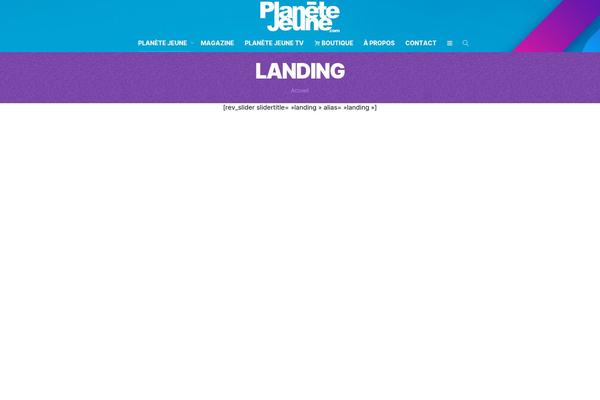 Site using Flex-posts plugin