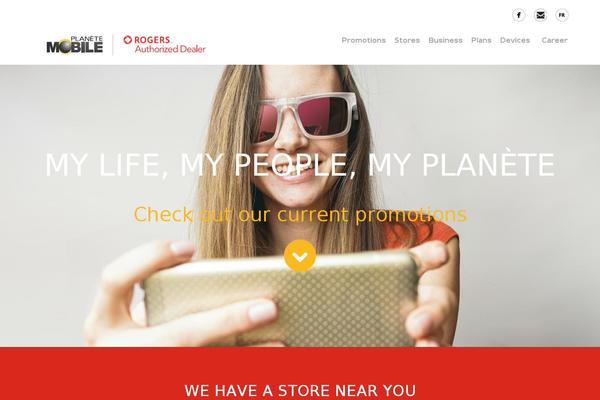 Site using ShiftNav - Responsive Mobile Menu plugin