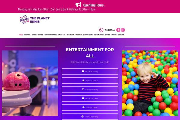 Site using Planetleisure plugin