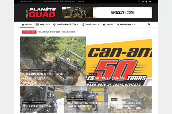 PRESSO theme site design template sample