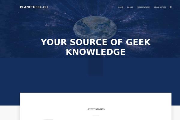 Site using Meks ThemeForest Smart Widget plugin