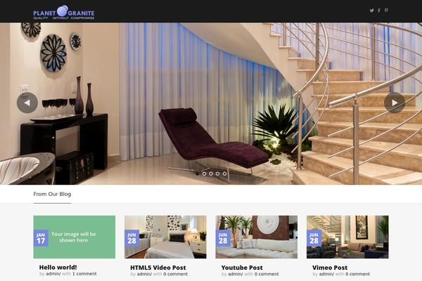 Impressive theme site design template sample
