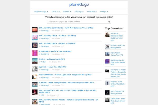 Fasthink theme site design template sample