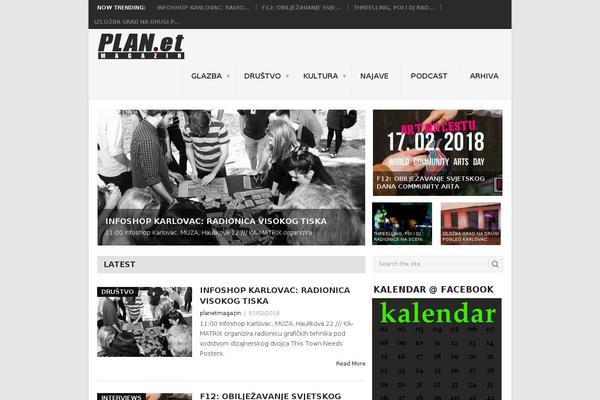 Point theme site design template sample
