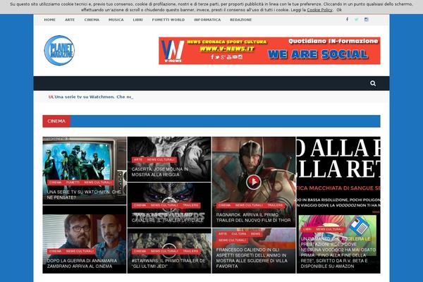 Gloria theme site design template sample
