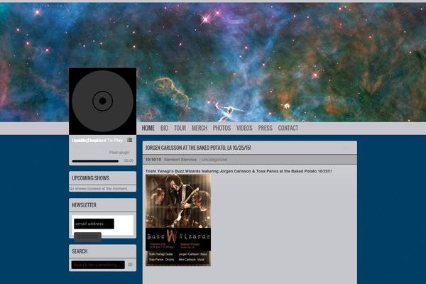 Soundcheck theme site design template sample