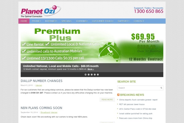 Openbiz theme site design template sample