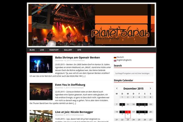MH Magazine lite theme site design template sample