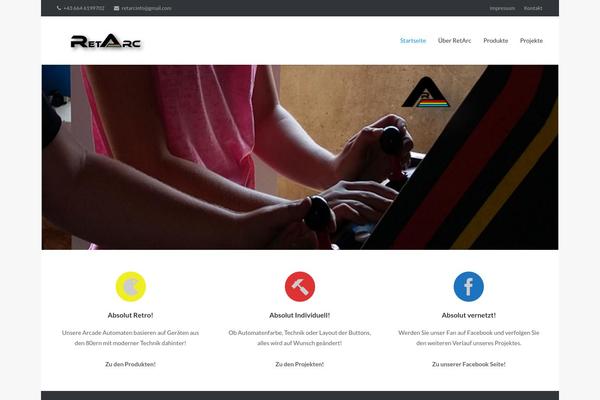Ultra theme site design template sample