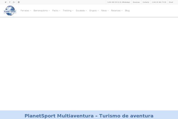 Site using Salient-portfolio plugin