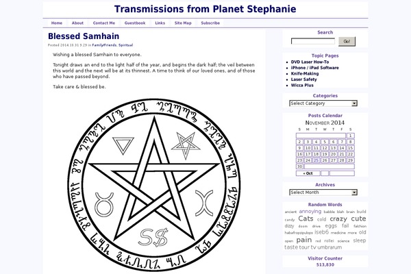Lighter theme site design template sample
