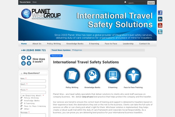 BlankSlate theme site design template sample