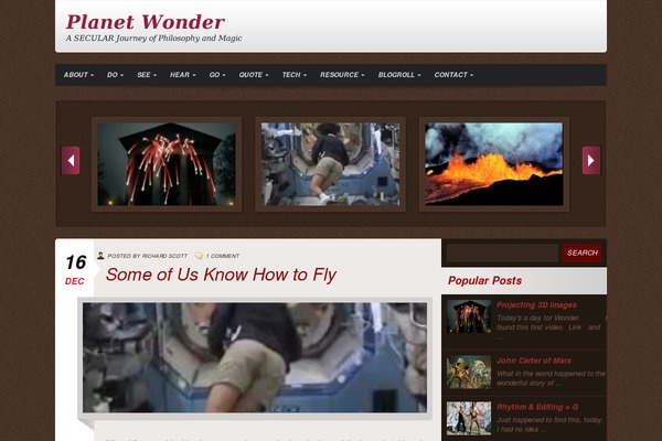 Rhea theme site design template sample