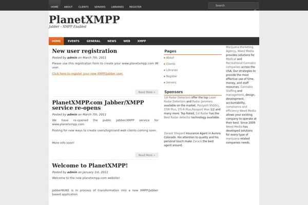 Site using Banner Garden Plugin for WordPress plugin