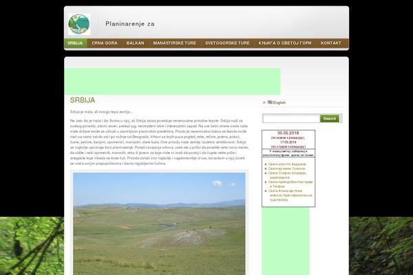 NatureFox theme site design template sample