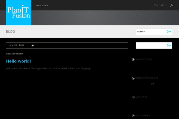 planitfusion.com site used Fizz