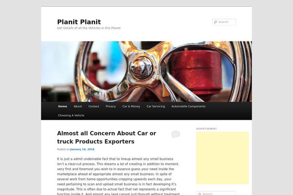 Visual theme site design template sample
