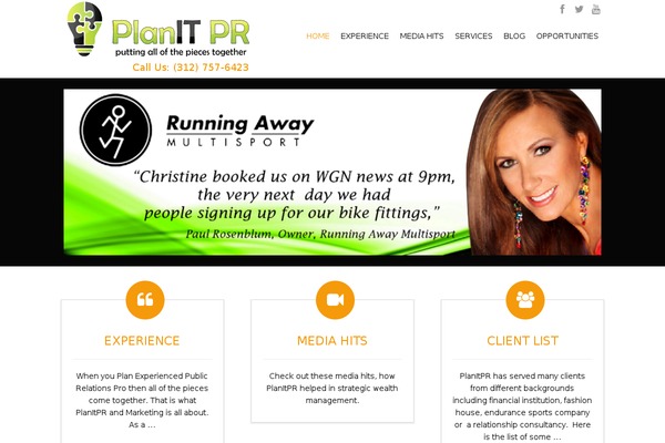 Intuition theme site design template sample