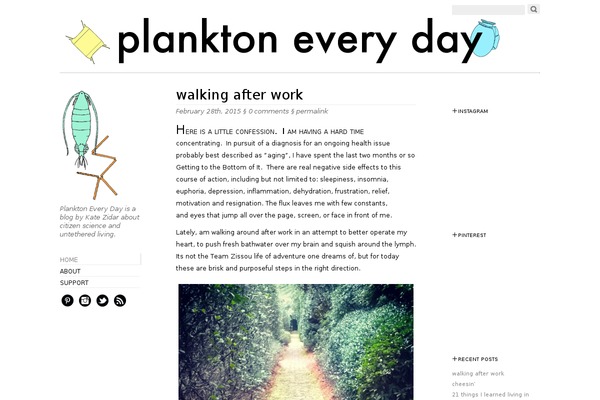 Oulipo theme site design template sample