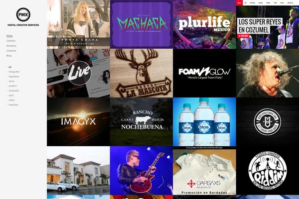 Skylab theme site design template sample