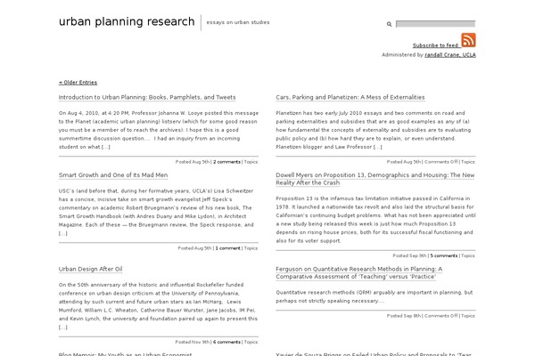 Hemingway theme site design template sample