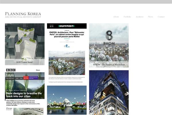 Folo theme site design template sample