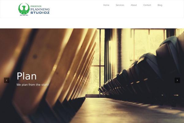 Starter theme site design template sample