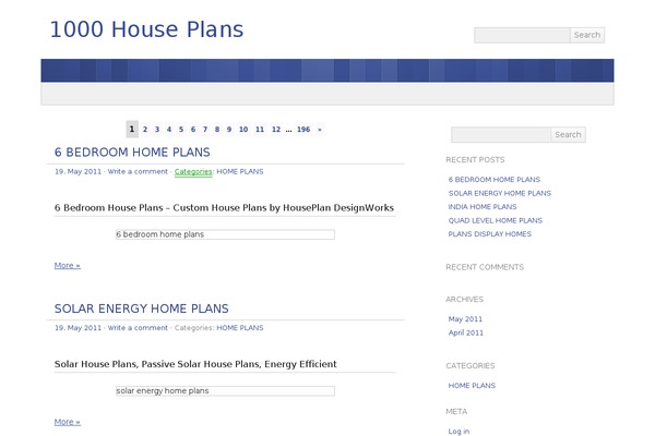 picochic theme site design template sample