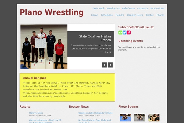 Ecclesia theme site design template sample