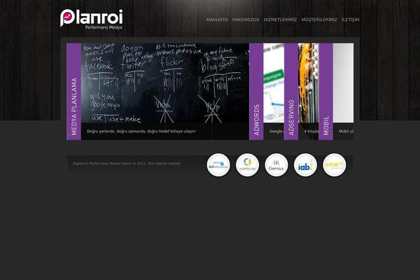 Creative theme site design template sample