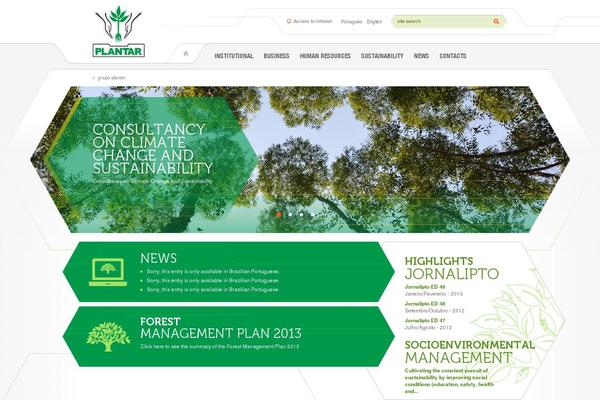 plantar.com.br site used Wp-plantar