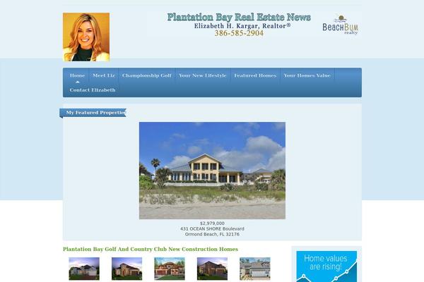 Realtr theme site design template sample