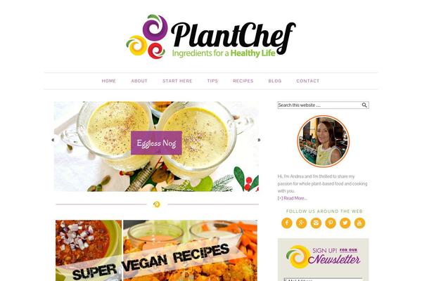 plantchef.com site used Foodie