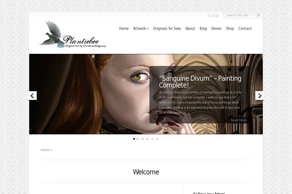 Chameleon theme site design template sample