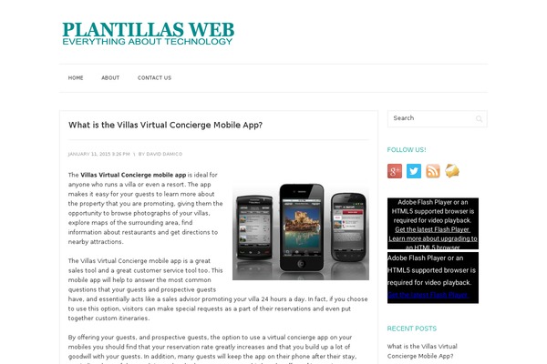 Prana theme site design template sample