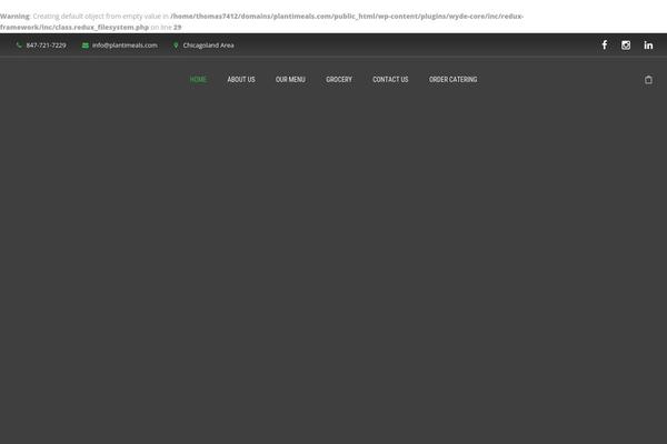 Site using Wyde-core plugin
