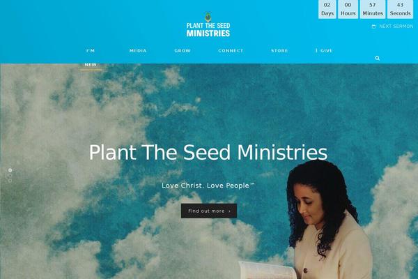 Site using Custom Sidebars plugin
